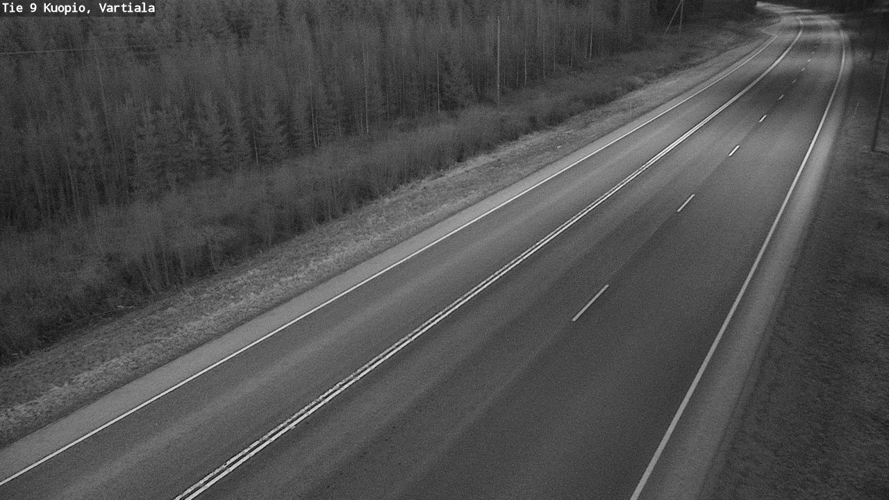 Kelikamerat Kuva Tie 9 Kuopio, Vartiala, Kuopio, Pohjois-Savo