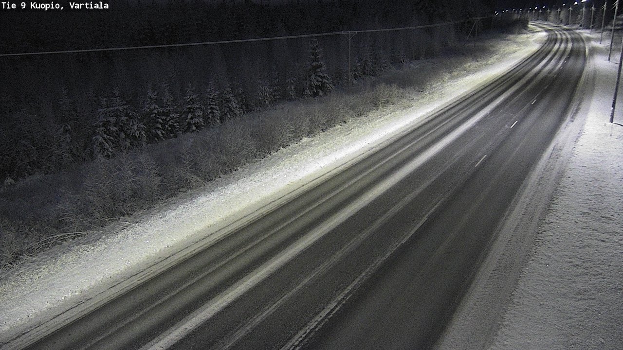 Kelikamerat Kuva Tie 9 Kuopio, Vartiala, Kuopio, Pohjois-Savo