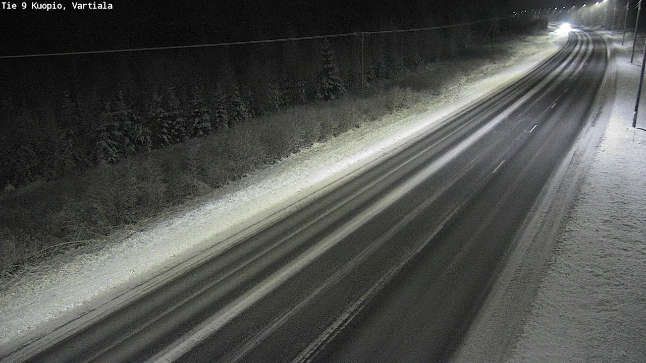 Kelikamerat Kuva Tie 9 Kuopio, Vartiala, Kuopio, Pohjois-Savo