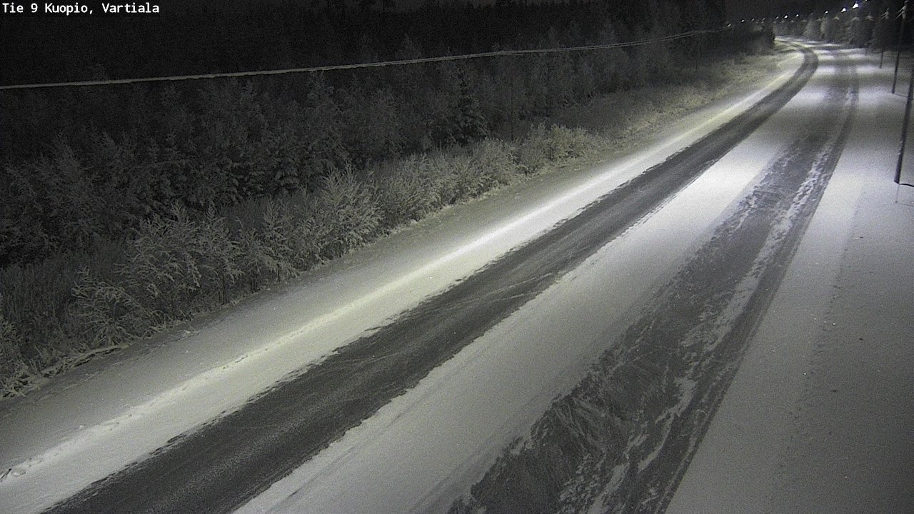 Kelikamerat Kuva Tie 9 Kuopio, Vartiala, Kuopio, Pohjois-Savo