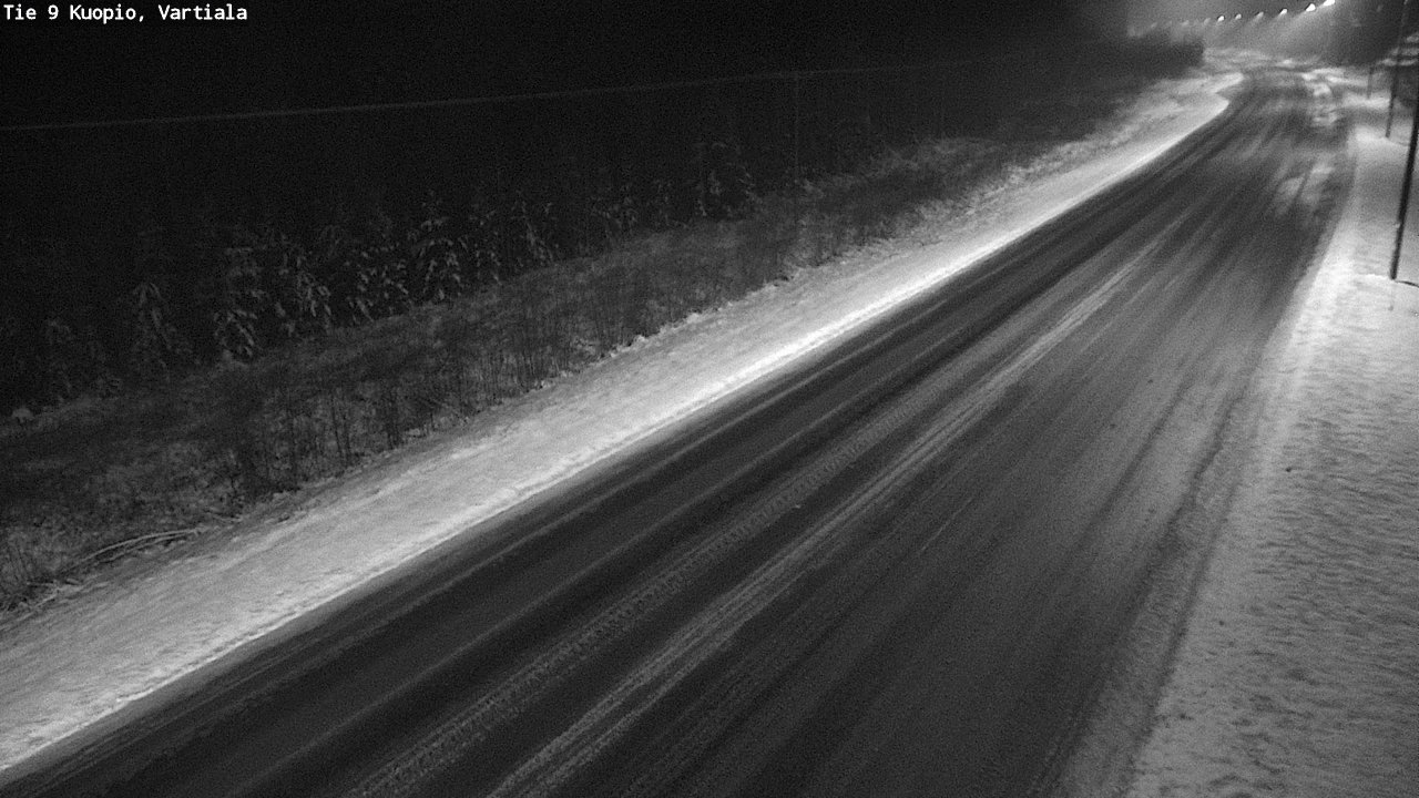 Weather Camera Image Road 9 Kuopio, Vartiala, Kuopio, Pohjois-Savo