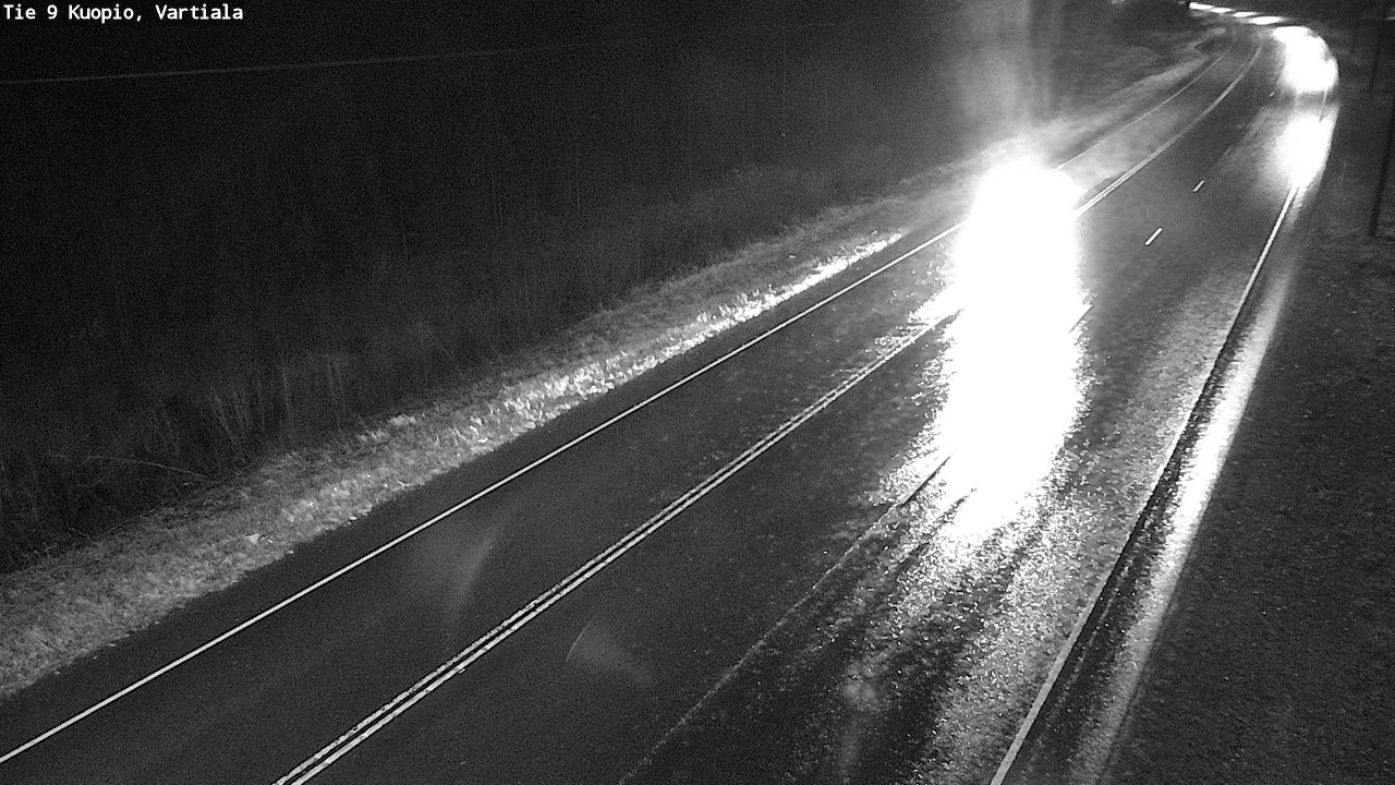 Weather Camera Image Road 9 Kuopio, Vartiala, Kuopio, Pohjois-Savo