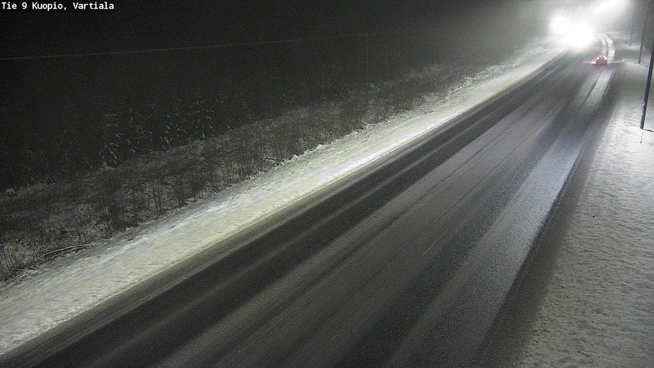 Weather Camera Image Road 9 Kuopio, Vartiala, Kuopio, Pohjois-Savo