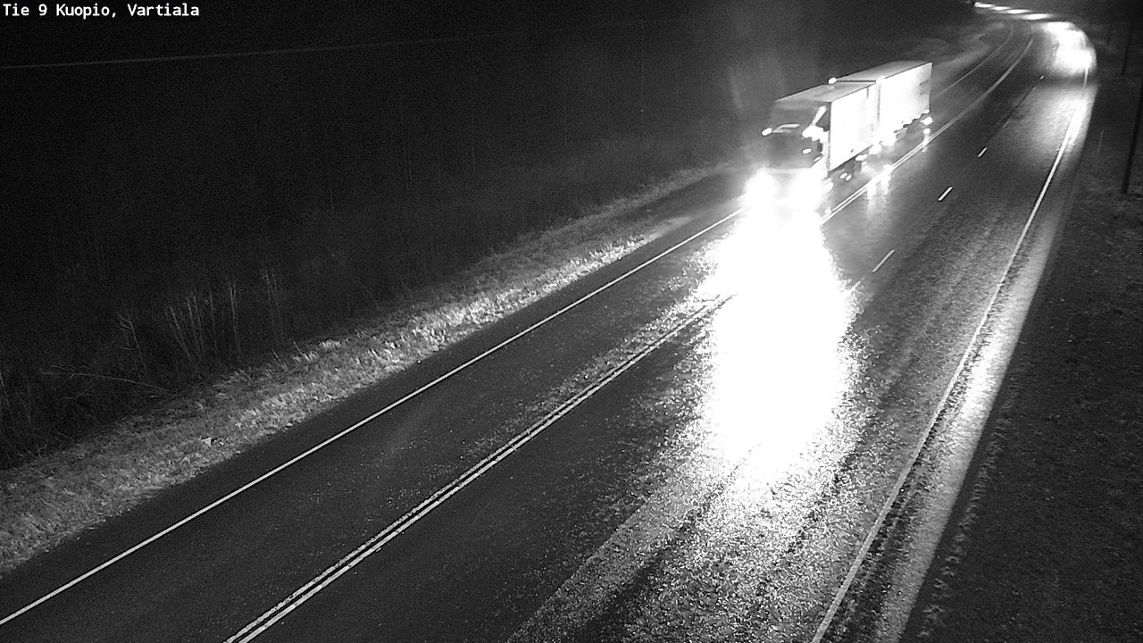 Weather Camera Image Road 9 Kuopio, Vartiala, Kuopio, Pohjois-Savo