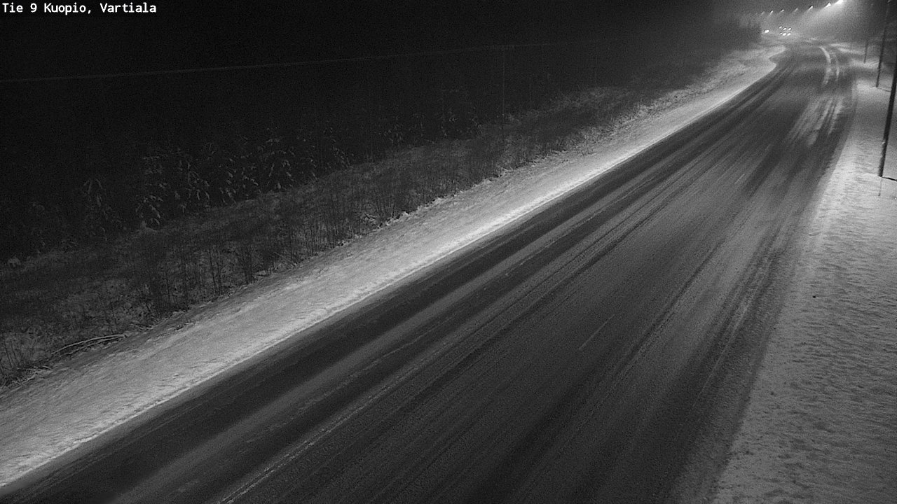 Weather Camera Image Road 9 Kuopio, Vartiala, Kuopio, Pohjois-Savo