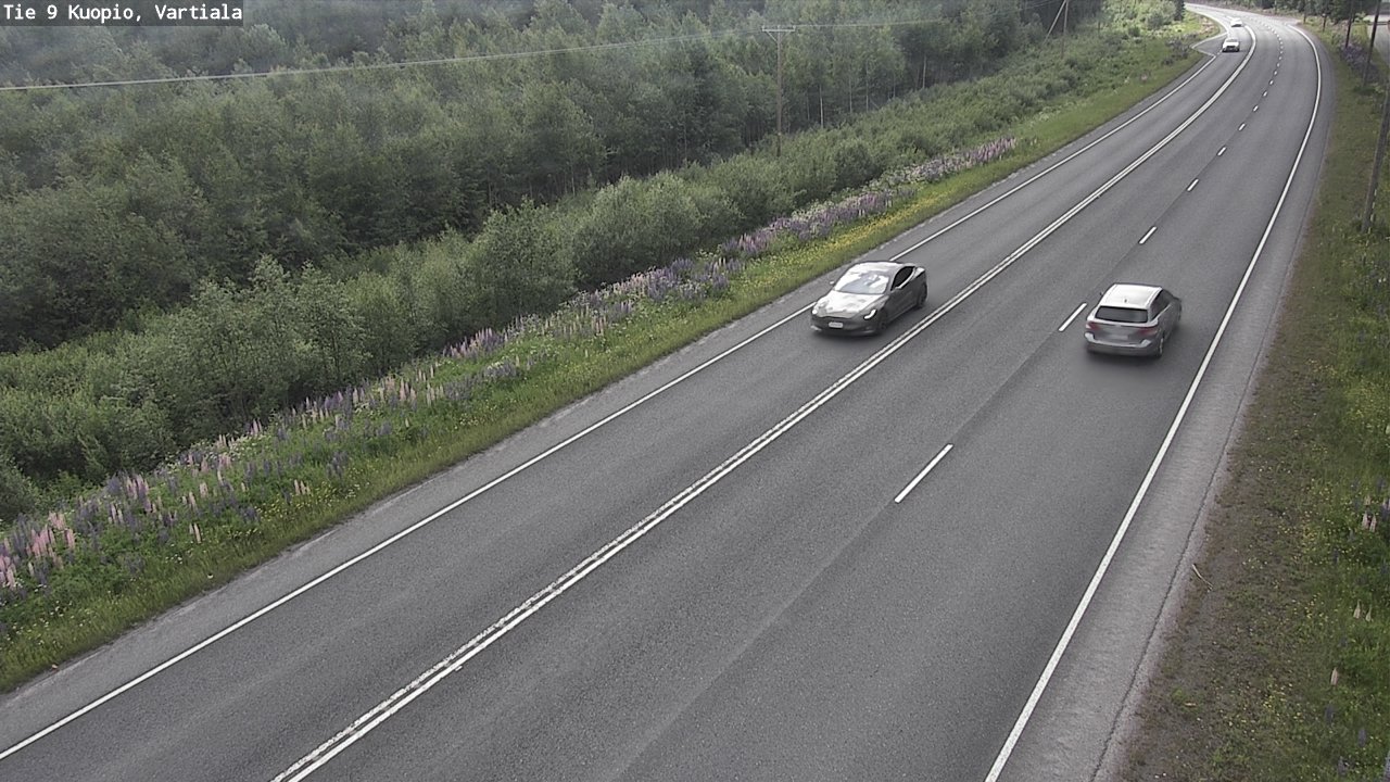 Weather Camera Image Road 9 Kuopio, Vartiala, Kuopio, Pohjois-Savo