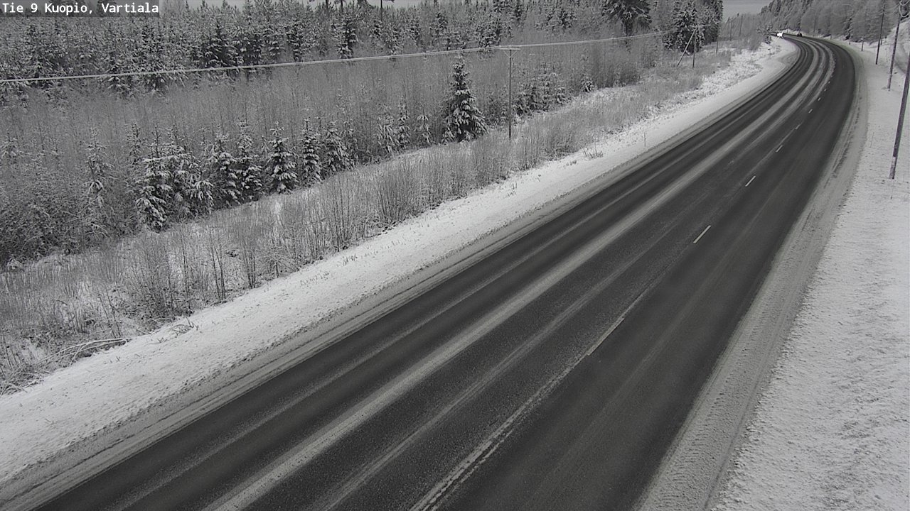 Kelikamerat Kuva Tie 9 Kuopio, Vartiala, Kuopio, Pohjois-Savo