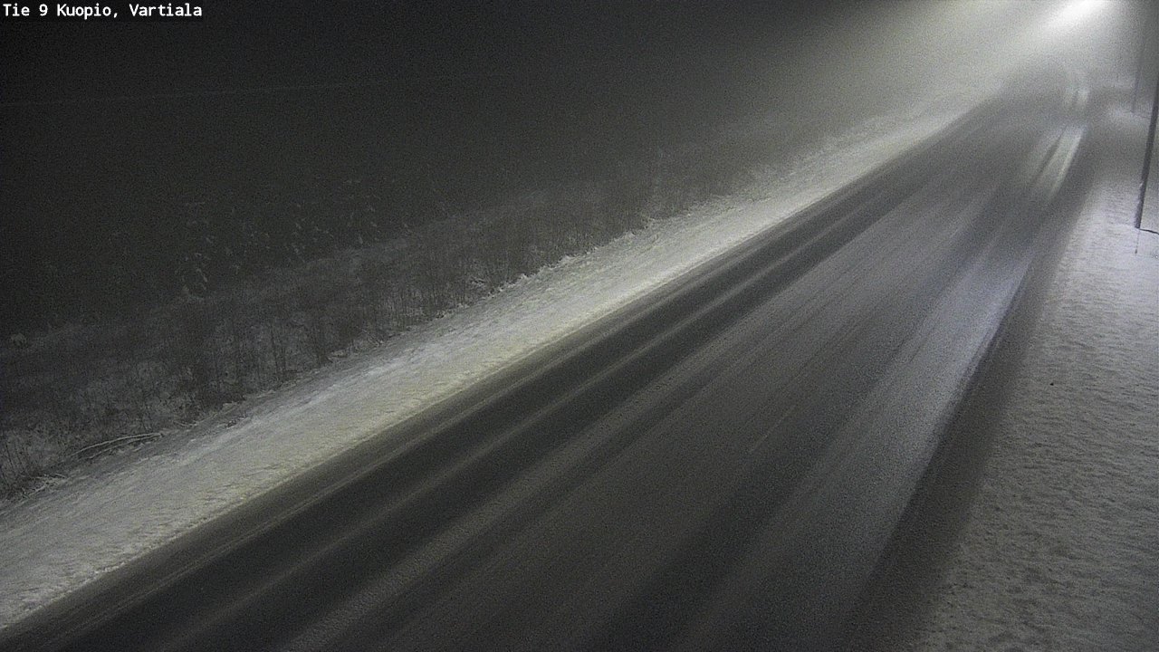 Weather Camera Image Road 9 Kuopio, Vartiala, Kuopio, Pohjois-Savo