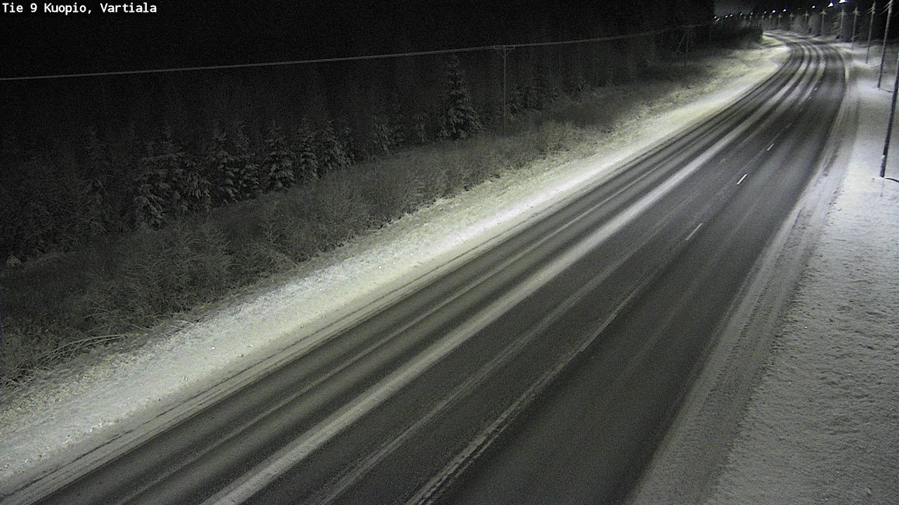 Kelikamerat Kuva Tie 9 Kuopio, Vartiala, Kuopio, Pohjois-Savo