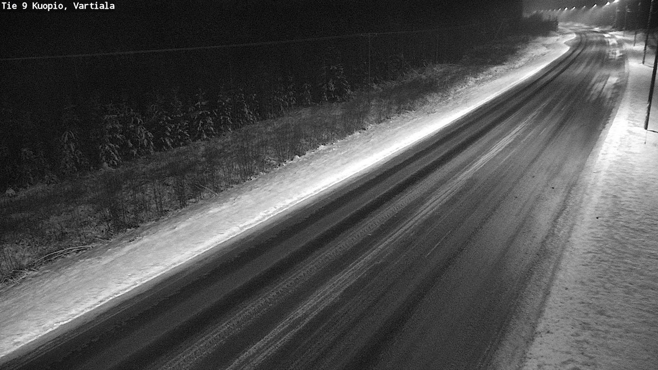 Weather Camera Image Road 9 Kuopio, Vartiala, Kuopio, Pohjois-Savo