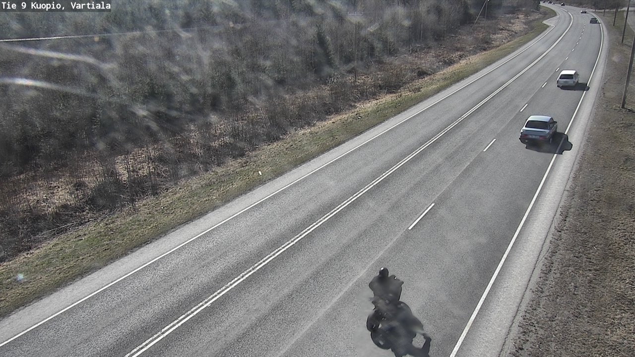 Weather Camera Image Väg 9 Kuopio, Vartiala, Kuopio, Pohjois-Savo