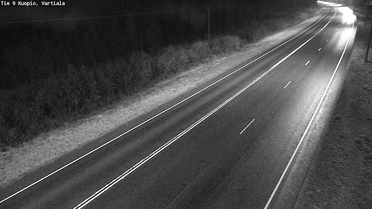Weather Camera Image Road 9 Kuopio, Vartiala, Kuopio, Pohjois-Savo