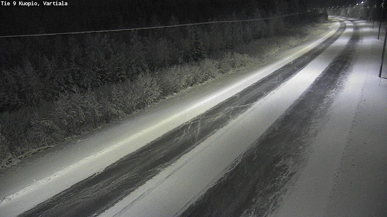 Kelikamerat Kuva Tie 9 Kuopio, Vartiala, Kuopio, Pohjois-Savo