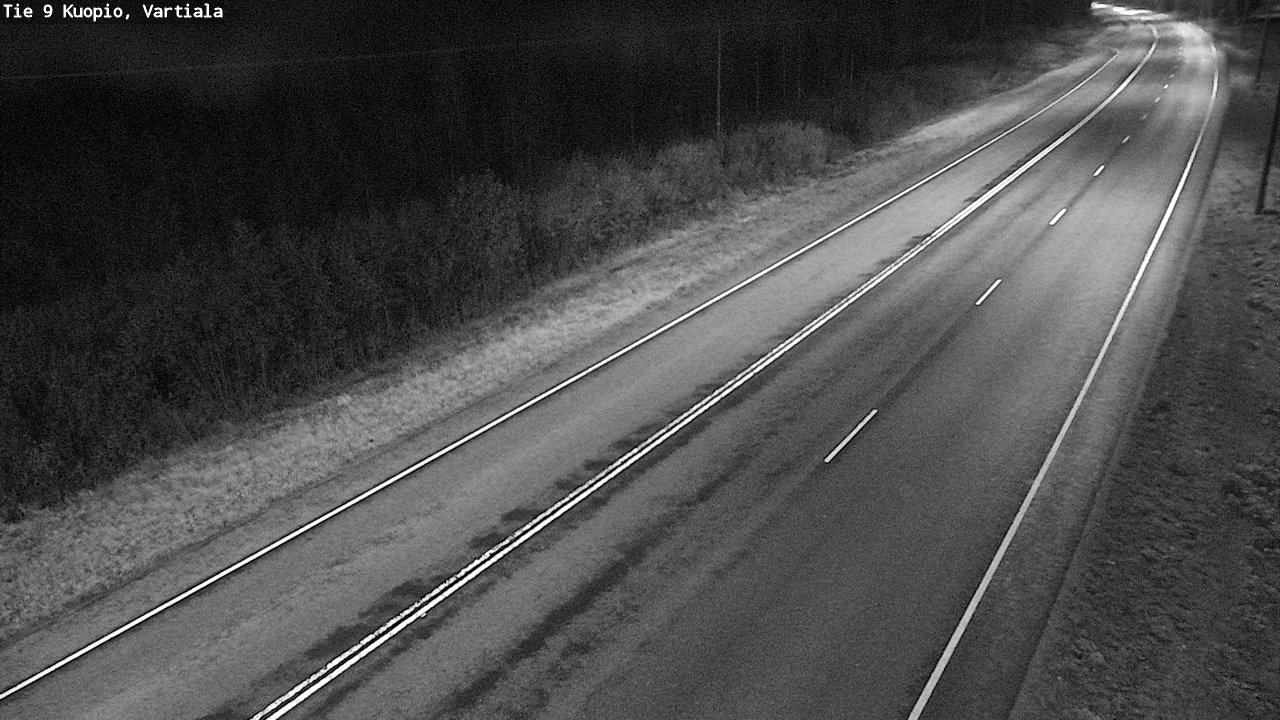 Weather Camera Image Road 9 Kuopio, Vartiala, Kuopio, Pohjois-Savo