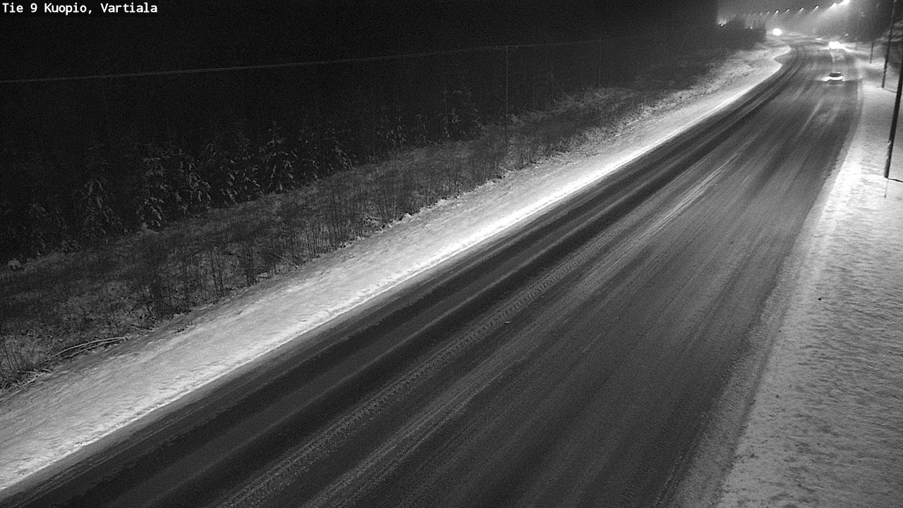 Weather Camera Image Road 9 Kuopio, Vartiala, Kuopio, Pohjois-Savo