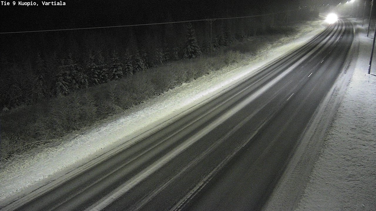 Kelikamerat Kuva Tie 9 Kuopio, Vartiala, Kuopio, Pohjois-Savo