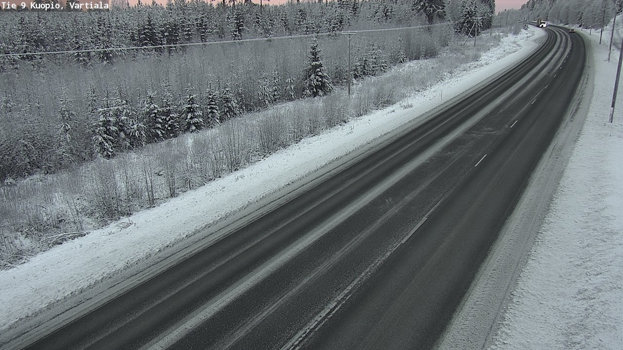 Kelikamerat Kuva Tie 9 Kuopio, Vartiala, Kuopio, Pohjois-Savo