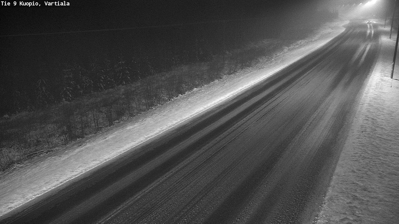 Weather Camera Image Road 9 Kuopio, Vartiala, Kuopio, Pohjois-Savo