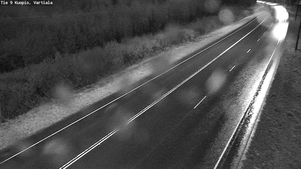 Weather Camera Image Road 9 Kuopio, Vartiala, Kuopio, Pohjois-Savo
