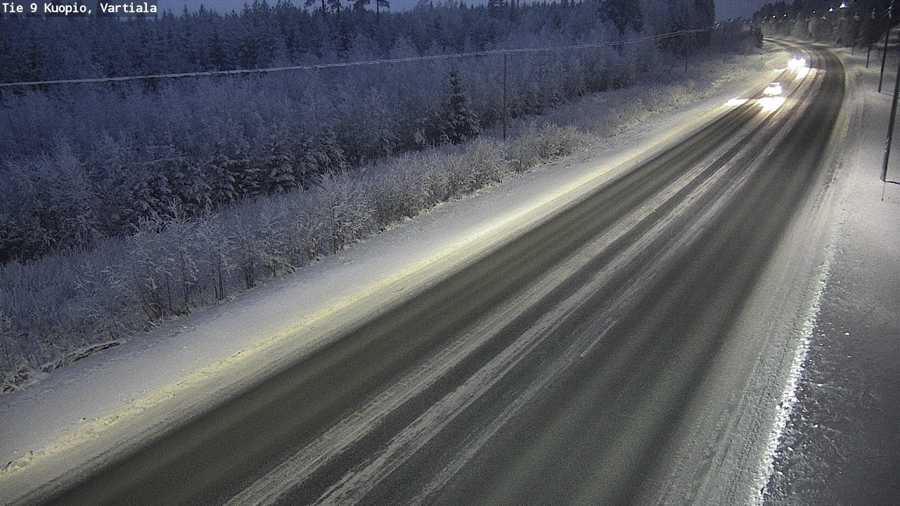 Kelikamerat Kuva Tie 9 Kuopio, Vartiala, Kuopio, Pohjois-Savo