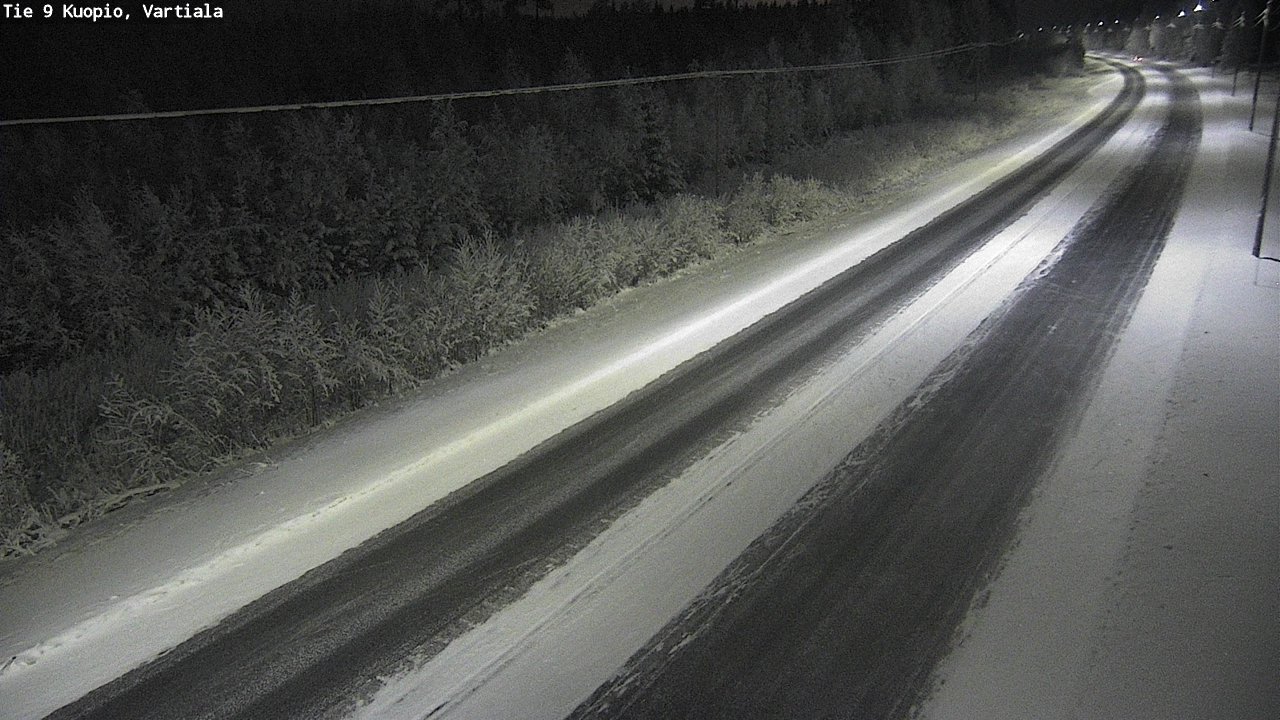 Kelikamerat Kuva Tie 9 Kuopio, Vartiala, Kuopio, Pohjois-Savo