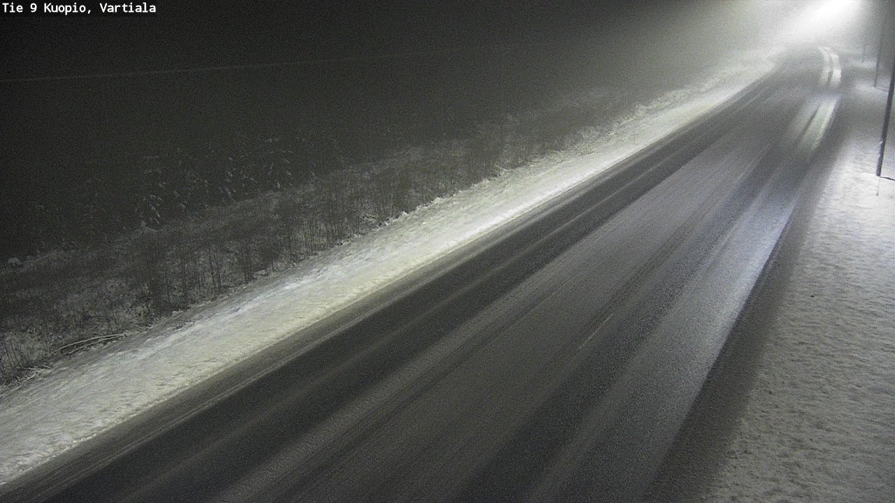 Weather Camera Image Road 9 Kuopio, Vartiala, Kuopio, Pohjois-Savo