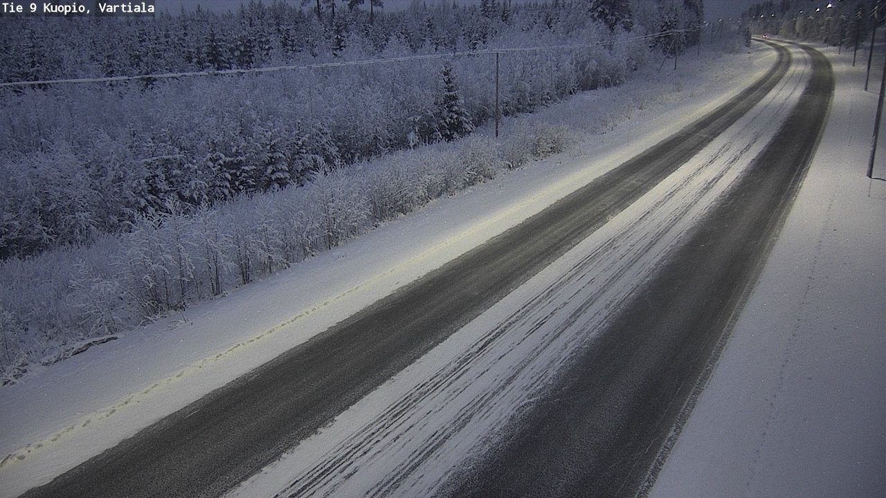 Kelikamerat Kuva Tie 9 Kuopio, Vartiala, Kuopio, Pohjois-Savo