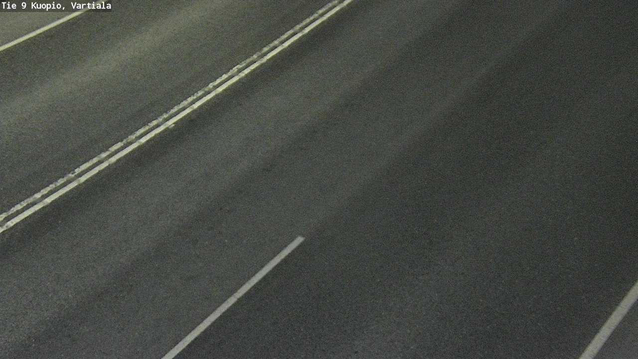 Weather Camera Image Väg 9 Kuopio, Vartiala, Kuopio, Pohjois-Savo