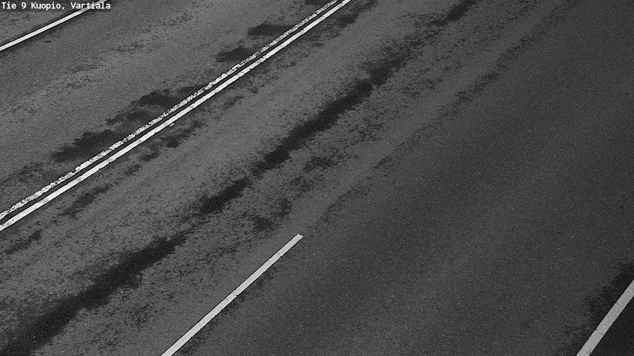 Weather Camera Image Väg 9 Kuopio, Vartiala, Kuopio, Pohjois-Savo