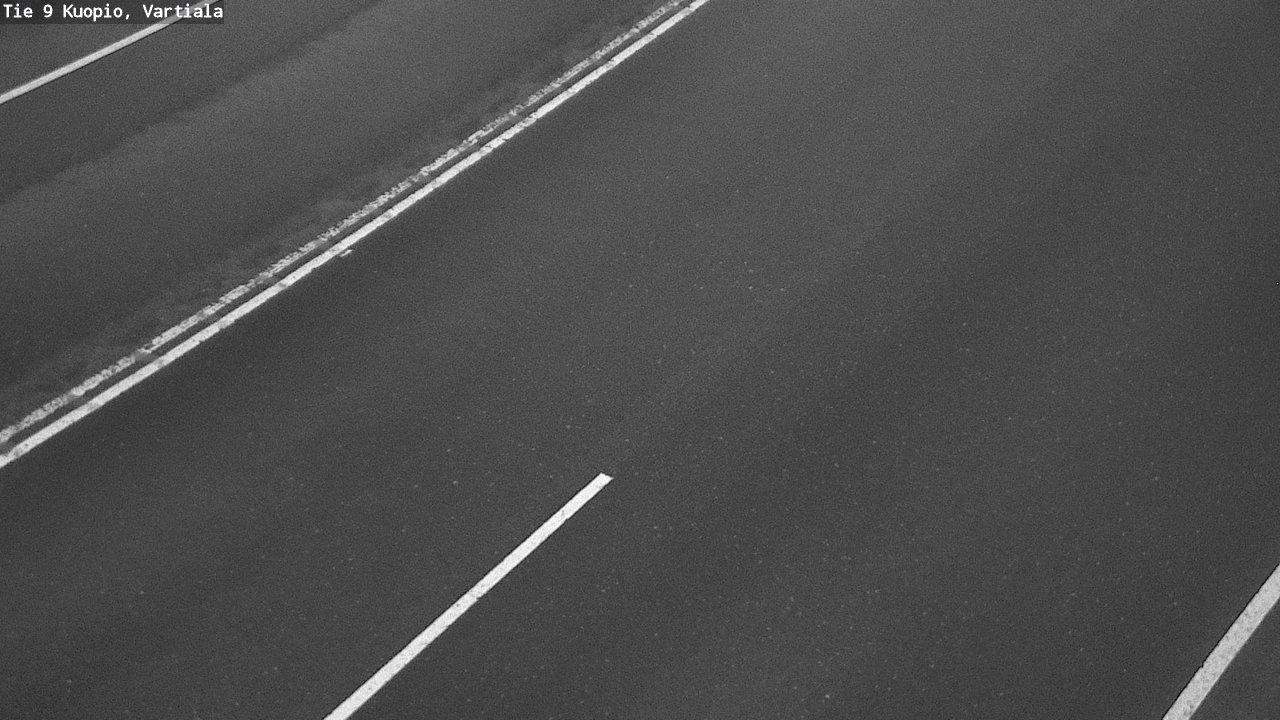 Weather Camera Image Road 9 Kuopio, Vartiala, Kuopio, Pohjois-Savo