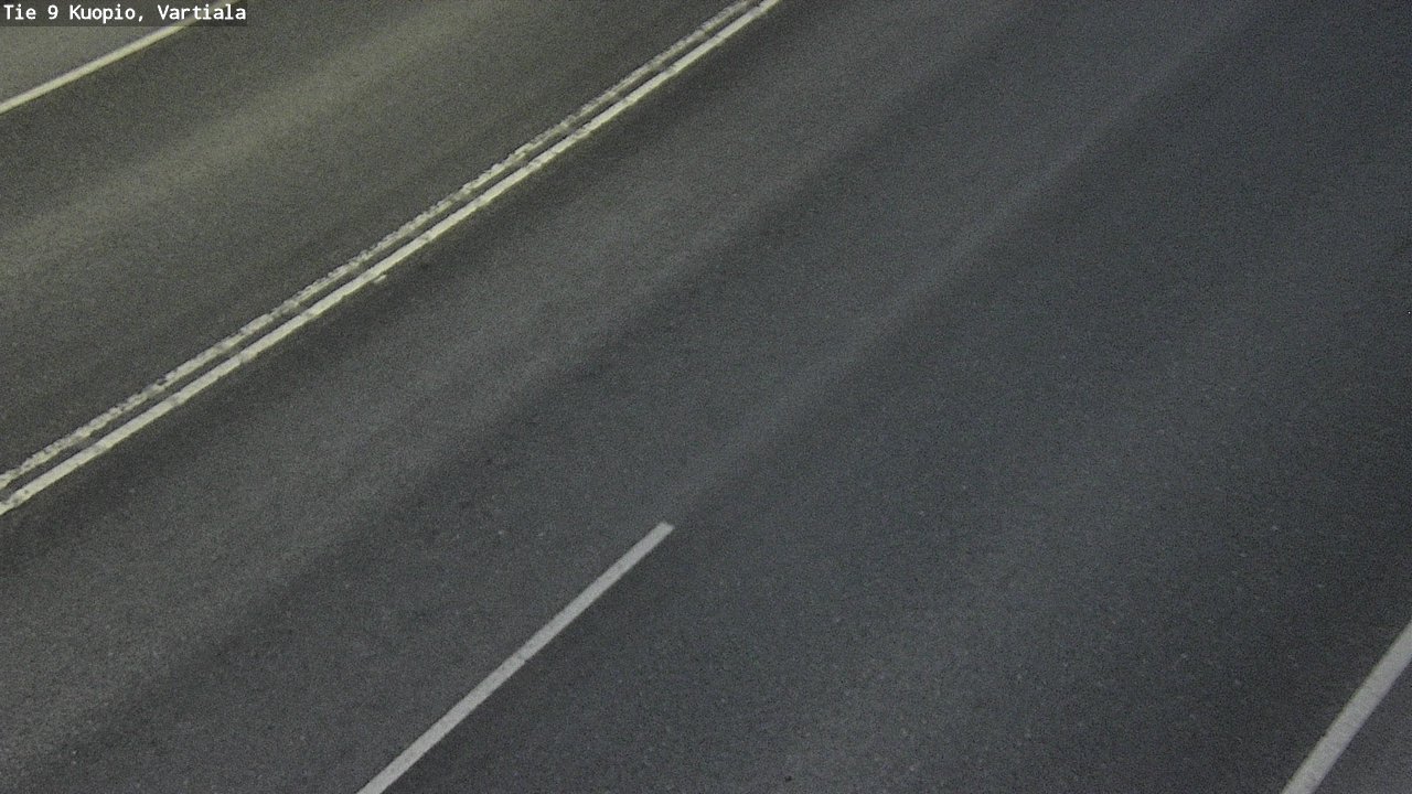 Weather Camera Image Väg 9 Kuopio, Vartiala, Kuopio, Pohjois-Savo