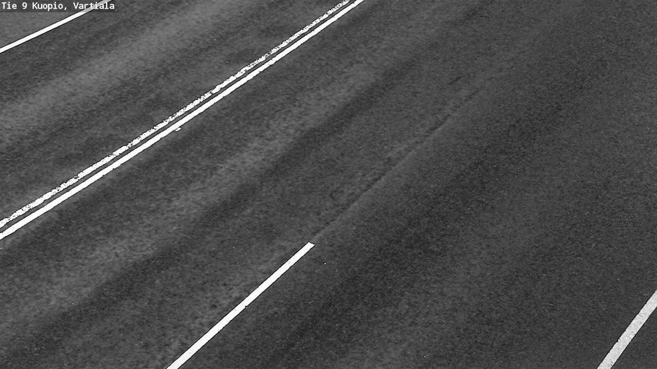 Weather Camera Image Väg 9 Kuopio, Vartiala, Kuopio, Pohjois-Savo