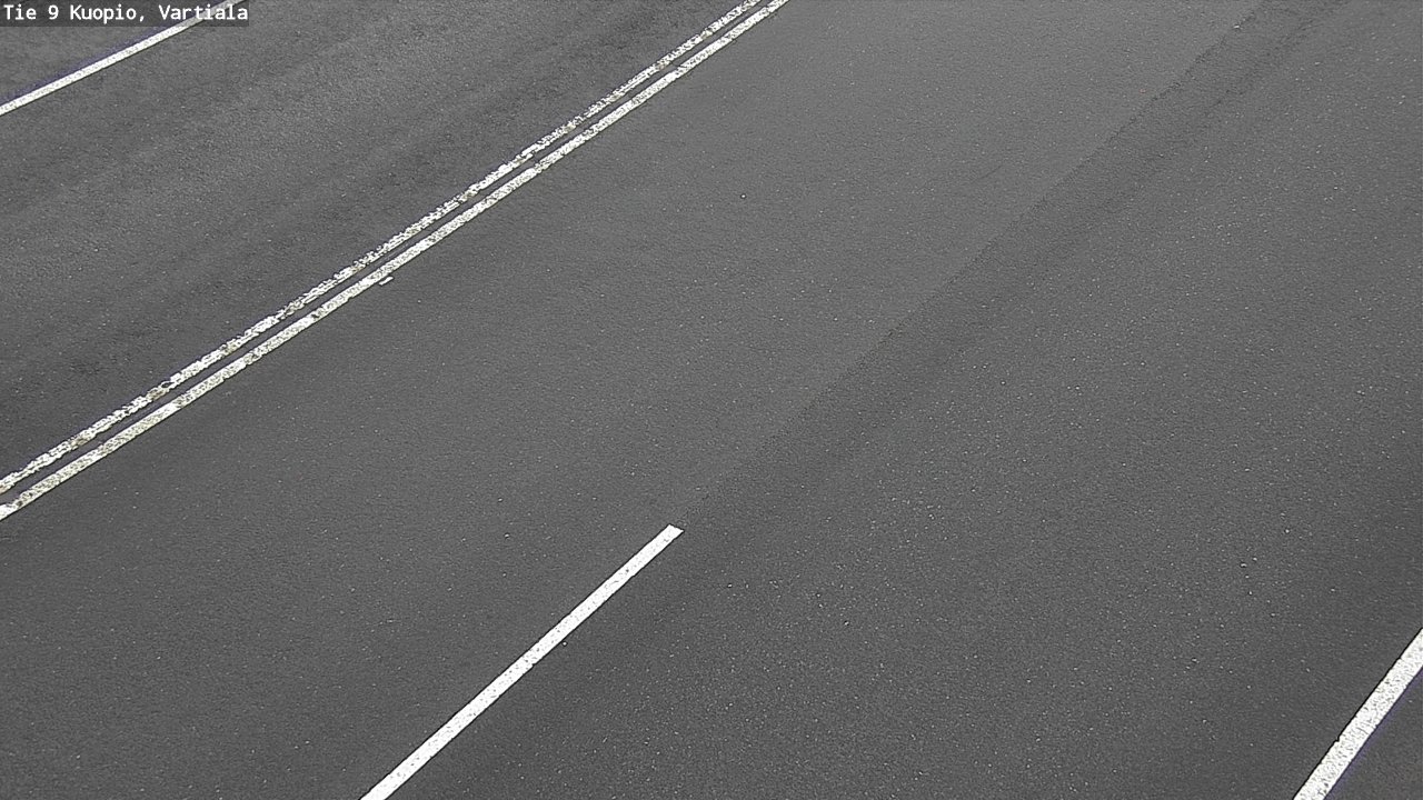Weather Camera Image Väg 9 Kuopio, Vartiala, Kuopio, Pohjois-Savo