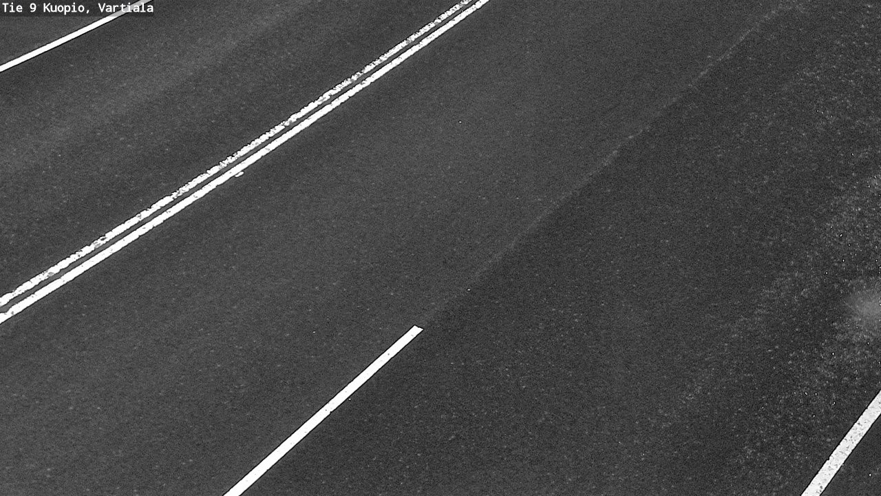 Weather Camera Image Väg 9 Kuopio, Vartiala, Kuopio, Pohjois-Savo