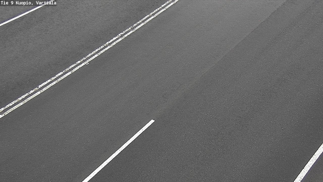 Weather Camera Image Väg 9 Kuopio, Vartiala, Kuopio, Pohjois-Savo