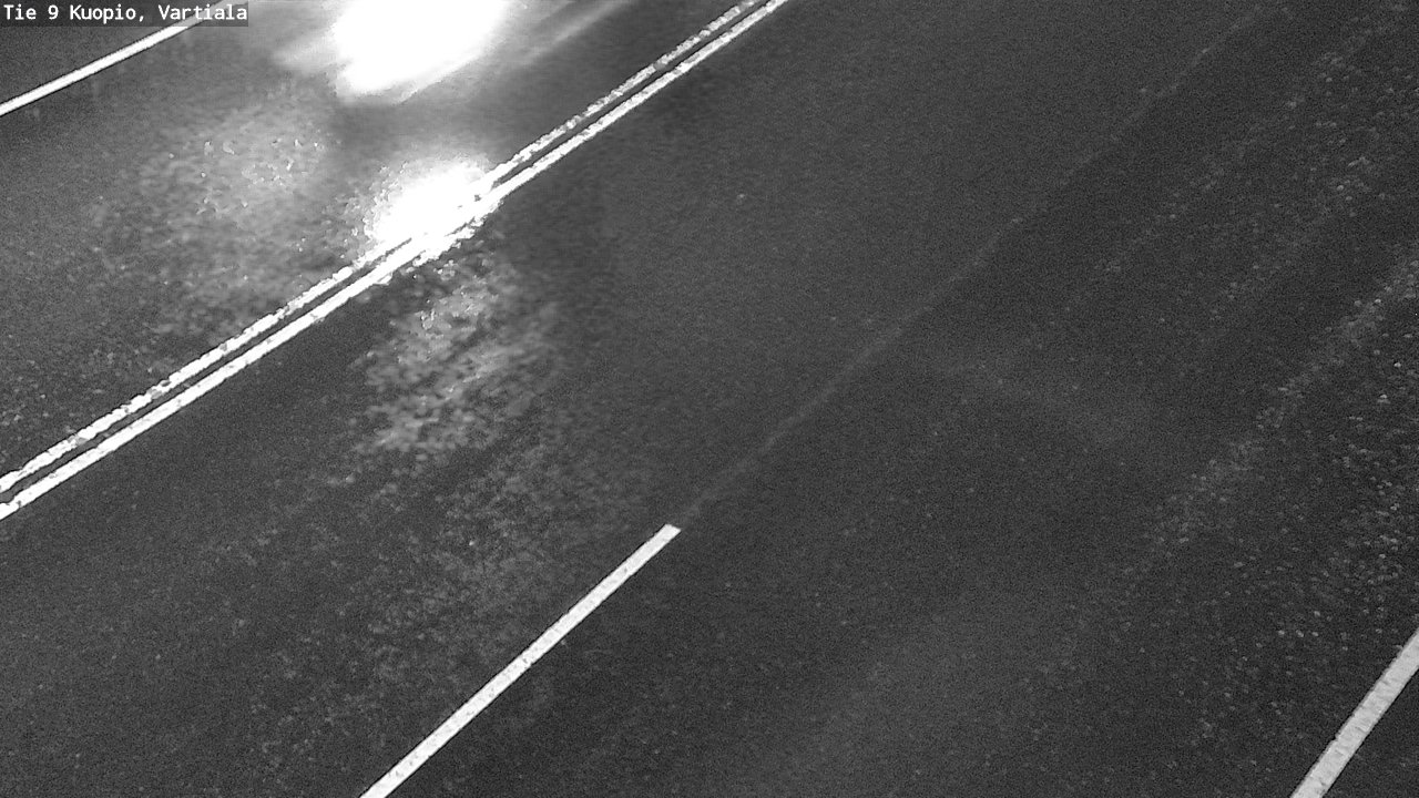 Weather Camera Image Väg 9 Kuopio, Vartiala, Kuopio, Pohjois-Savo