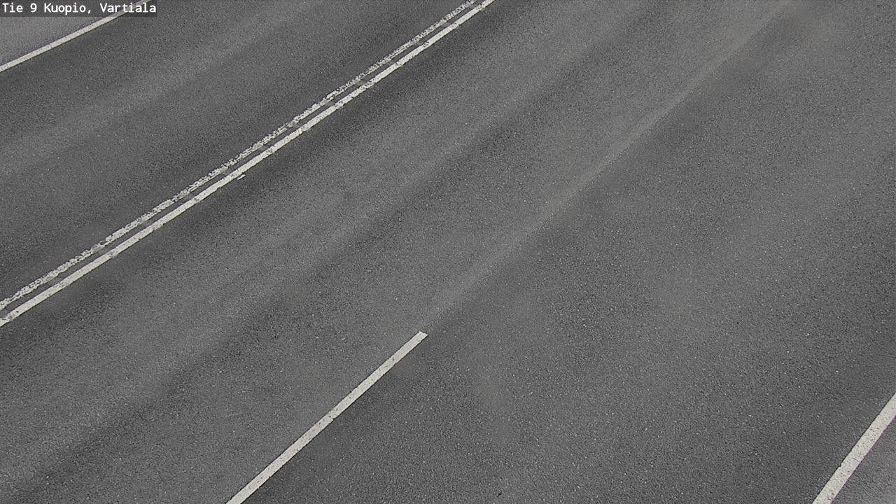 Weather Camera Image Väg 9 Kuopio, Vartiala, Kuopio, Pohjois-Savo