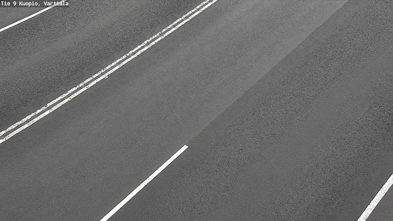 Weather Camera Image Väg 9 Kuopio, Vartiala, Kuopio, Pohjois-Savo