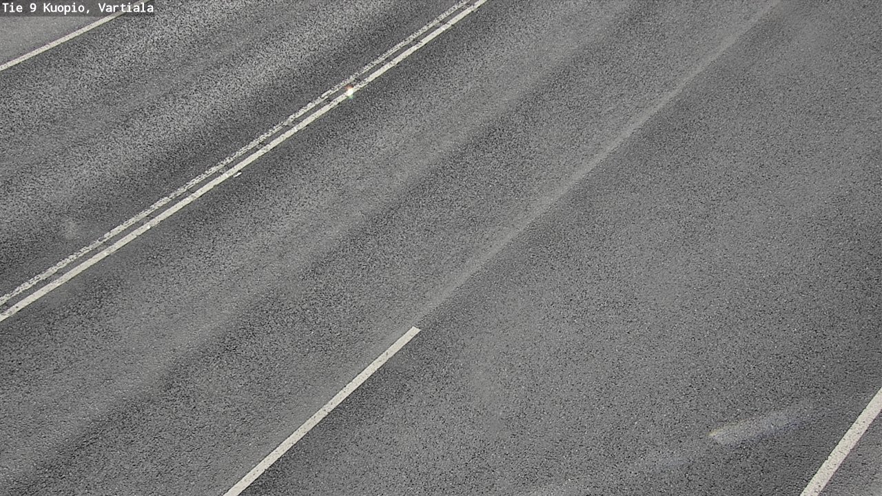 Weather Camera Image Väg 9 Kuopio, Vartiala, Kuopio, Pohjois-Savo