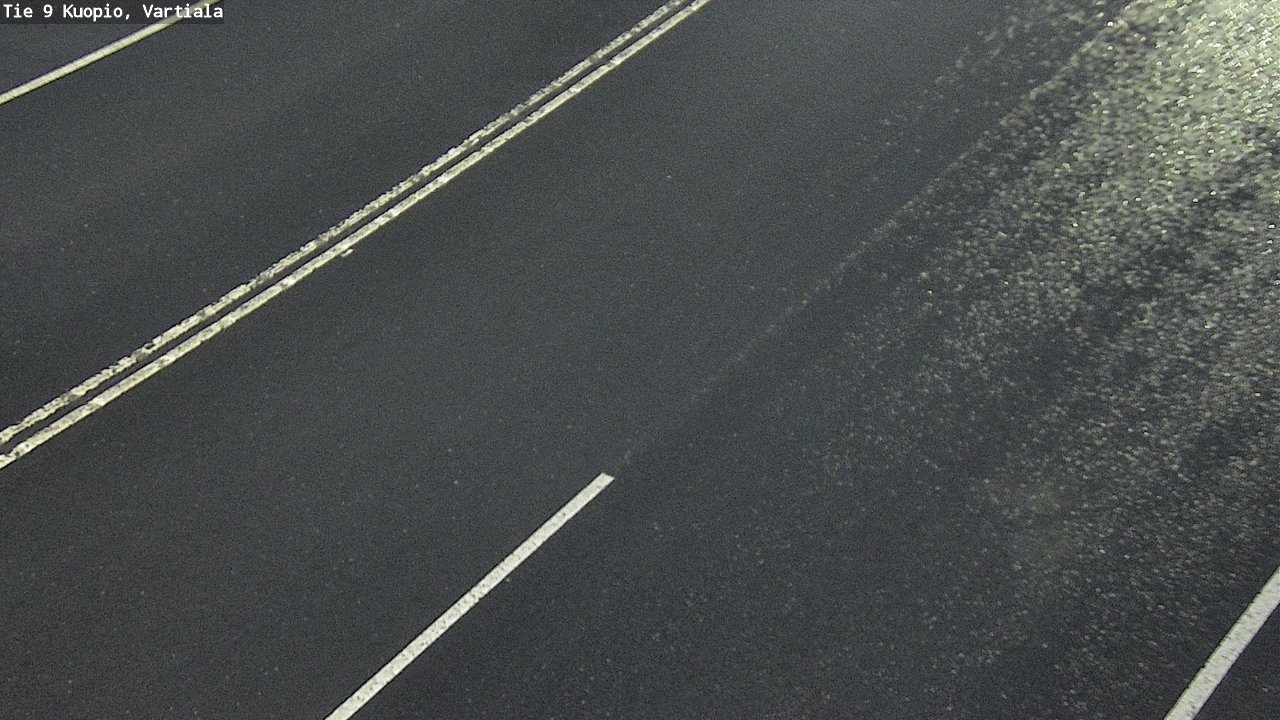 Weather Camera Image Väg 9 Kuopio, Vartiala, Kuopio, Pohjois-Savo