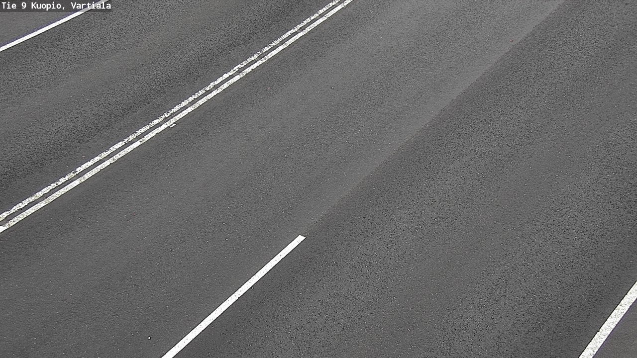 Weather Camera Image Väg 9 Kuopio, Vartiala, Kuopio, Pohjois-Savo