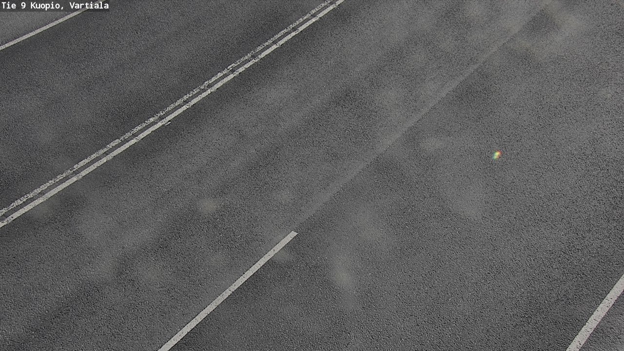 Weather Camera Image Väg 9 Kuopio, Vartiala, Kuopio, Pohjois-Savo