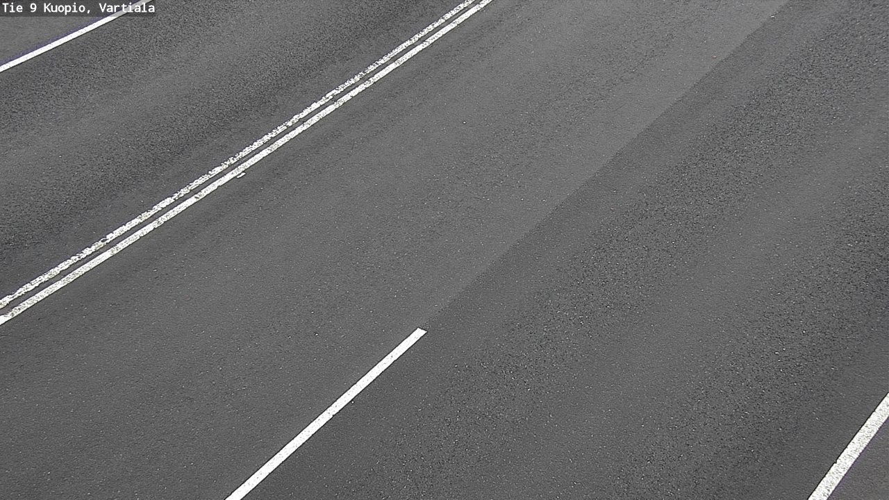 Weather Camera Image Väg 9 Kuopio, Vartiala, Kuopio, Pohjois-Savo