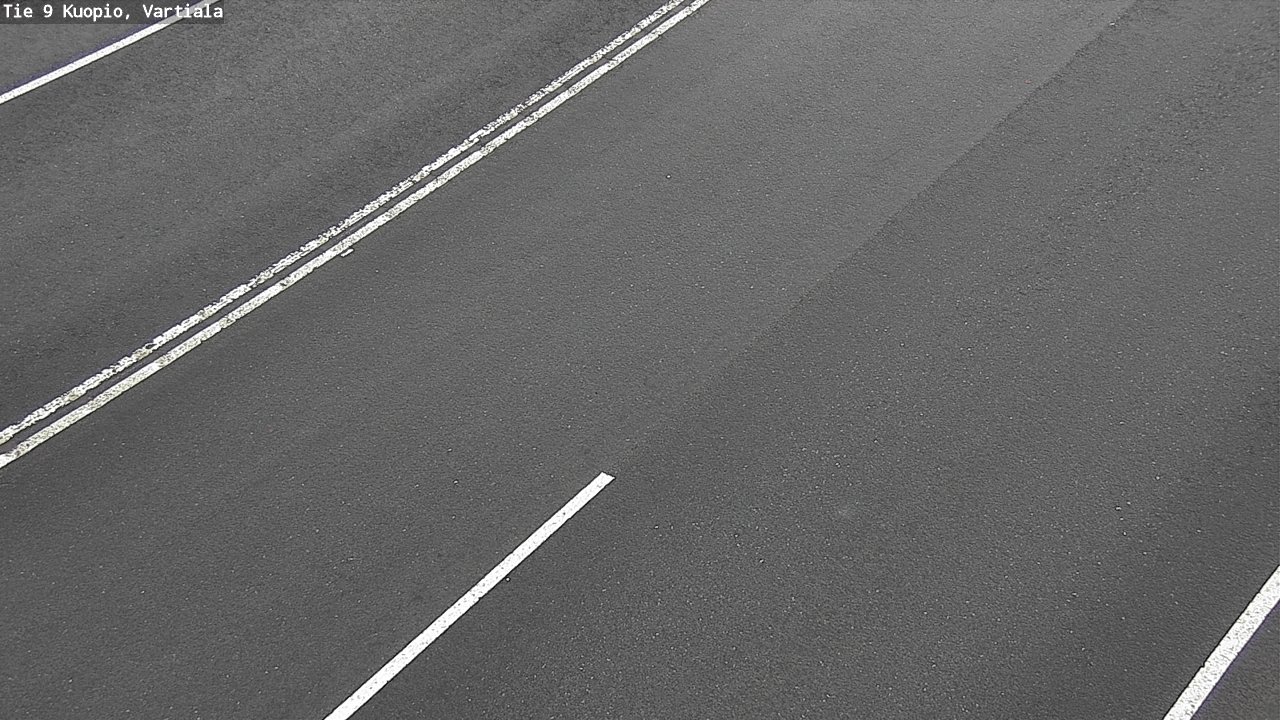 Weather Camera Image Väg 9 Kuopio, Vartiala, Kuopio, Pohjois-Savo