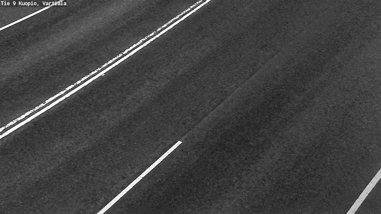 Weather Camera Image Väg 9 Kuopio, Vartiala, Kuopio, Pohjois-Savo