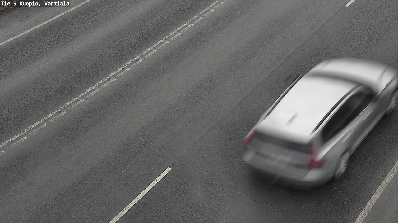 Weather Camera Image Road 9 Kuopio, Vartiala, Kuopio, Pohjois-Savo