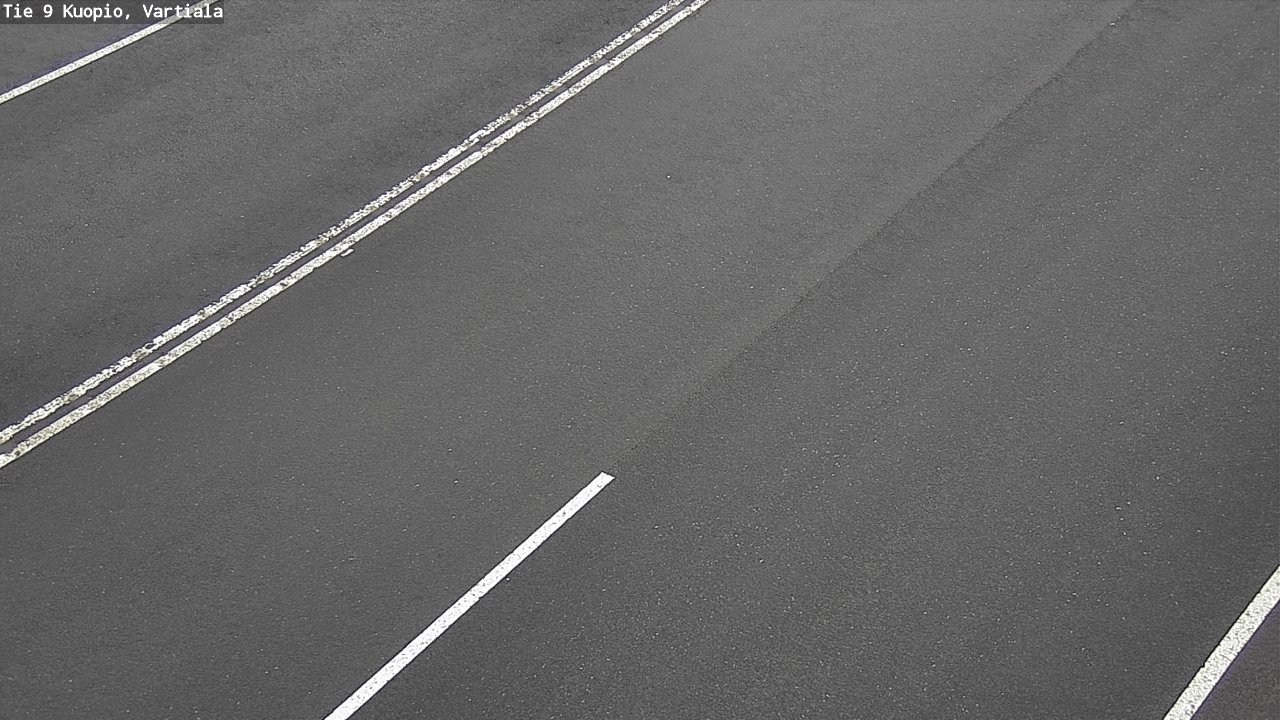 Weather Camera Image Väg 9 Kuopio, Vartiala, Kuopio, Pohjois-Savo