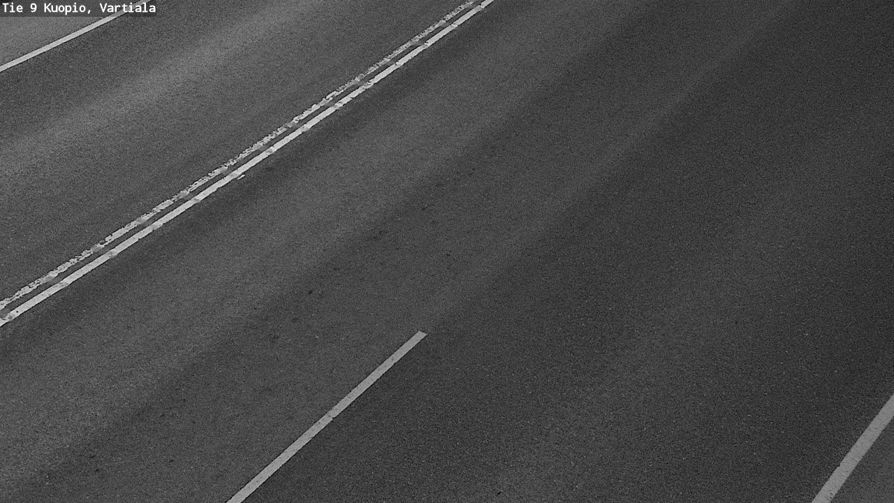 Weather Camera Image Väg 9 Kuopio, Vartiala, Kuopio, Pohjois-Savo