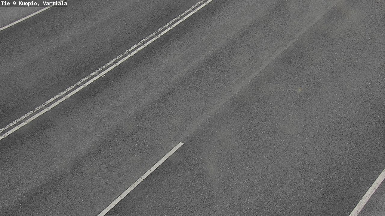 Weather Camera Image Väg 9 Kuopio, Vartiala, Kuopio, Pohjois-Savo