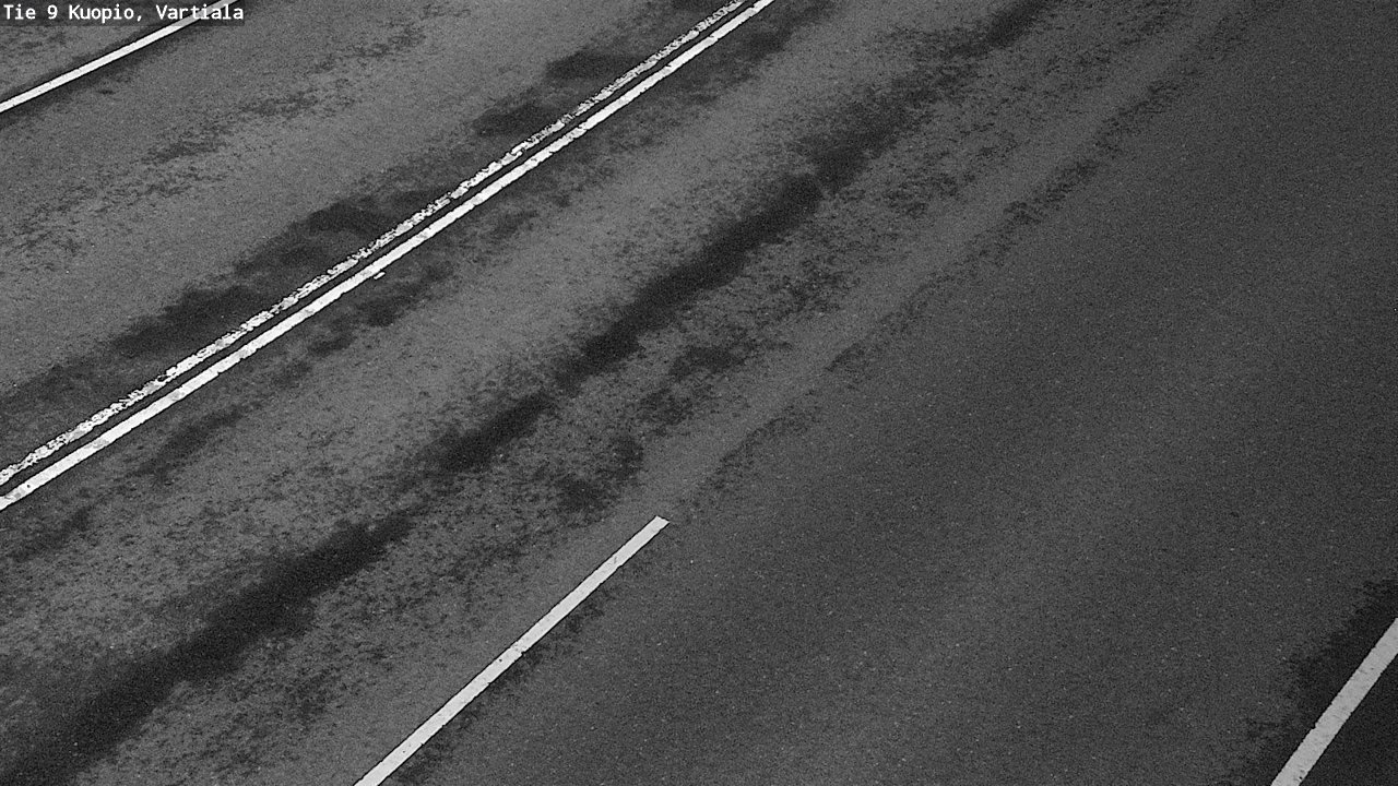 Weather Camera Image Väg 9 Kuopio, Vartiala, Kuopio, Pohjois-Savo